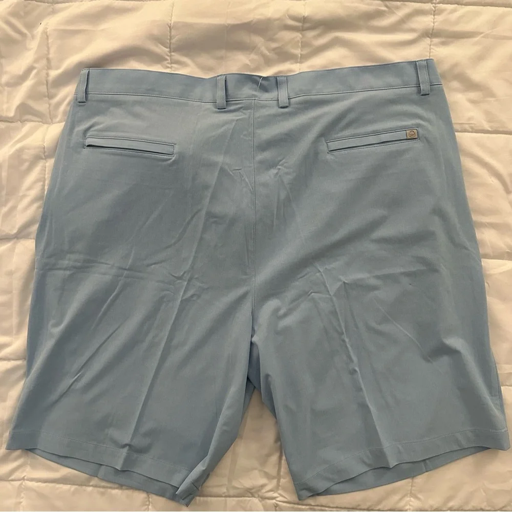 Peter Millar Crown Sport Shackleford Golf Shorts | Men’s 44 | Blue NEW